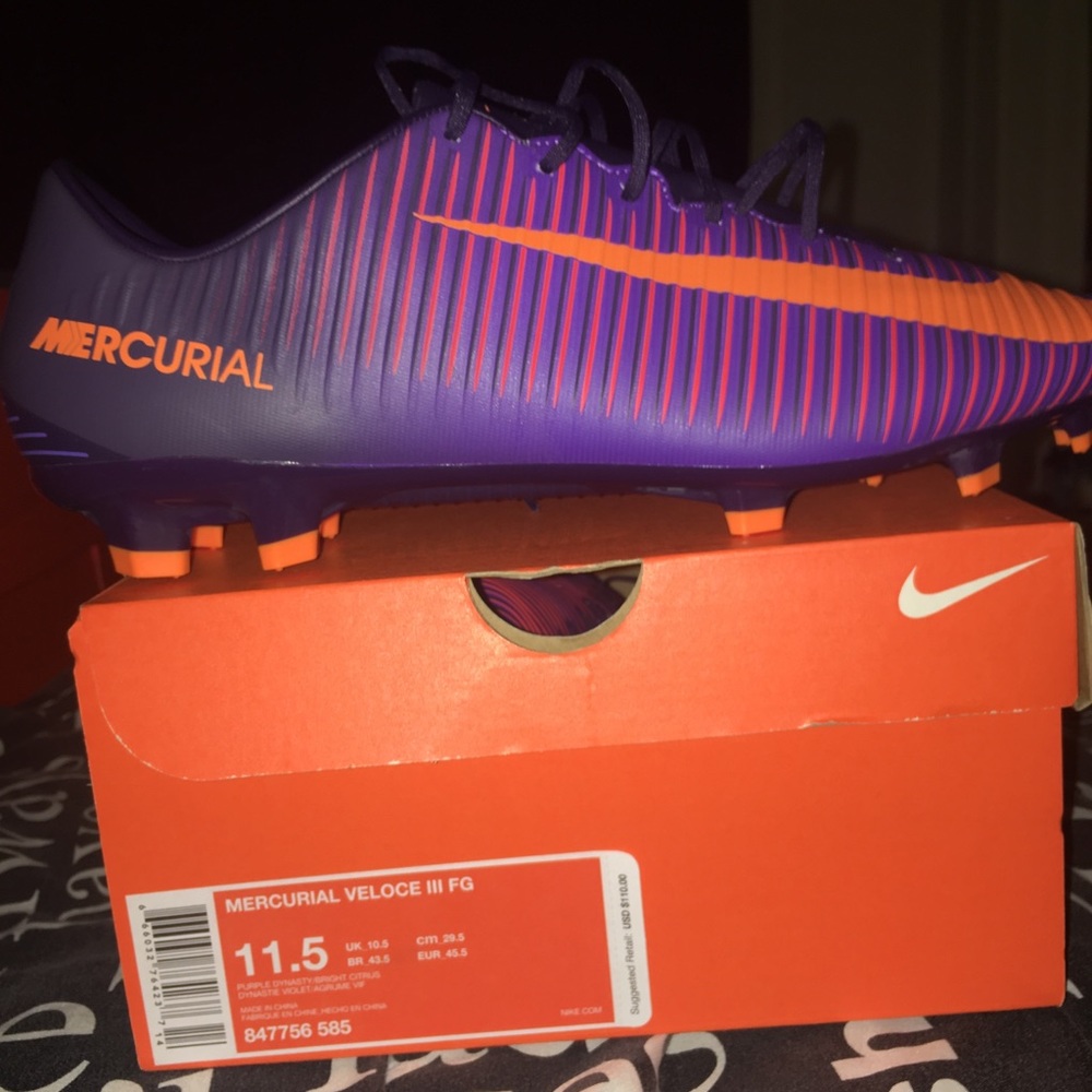 Nike Mercurial Veloce lll FG Soccer/fútbol shoes